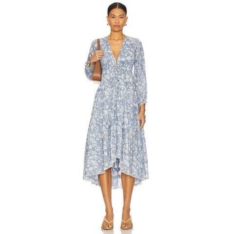 New Free People Pappiet Midi Dress Sz Xs